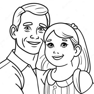 Schastlivaia Raskraska Dochki I Papy 90456 30463