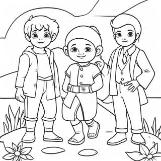 Raskraska Veselykh Personazhei Garten Of Banban 6 91355 31231