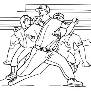 Raskraska Igrokov Astros V Deistvii 91865-31636