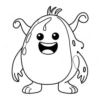 Smeshnoi Miagkii Monstr Raskraska 92020 31758