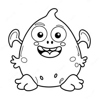 Smeshnoi Miagkii Monstr Raskraska 92020 31759