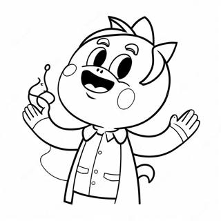 Raskraska Dzhovi Poiushchei 92764-32334