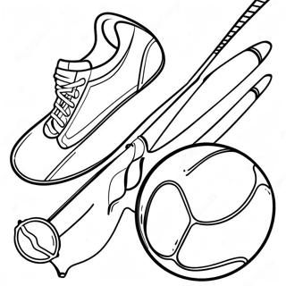 Raskraska Olimpiiskogo Sportivnogo Inventaria 92790 32355