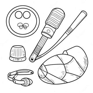 Raskraska Olimpiiskogo Sportivnogo Inventaria 92790 32356