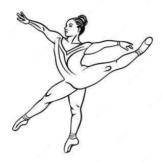 Raskraska Olimpiiskoi Gimnastki 92791 32357