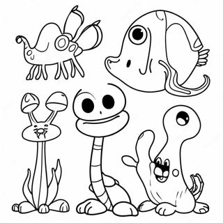 Raskraska Strannykh Sushchestv 92813-32365