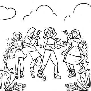 Traditsionnye Selskie Festivali Raskraska 93459 32878