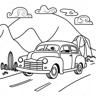 Raskraska Prikliuchencheskoi Poezdki Na Avtomobile 93585-32968