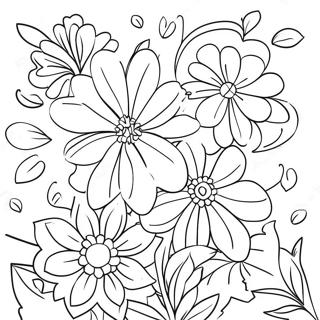 Iarkie Tsvety Na Den Materi Raskraska 93764-33108