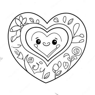 Milaia Raskraska Serdtsa Na Den Materi 93765-33111