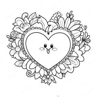 Milaia Raskraska Serdtsa Na Den Materi 93765-33112