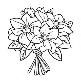 Krasivyi Buket Na Den Materi Raskraska 93767-33120