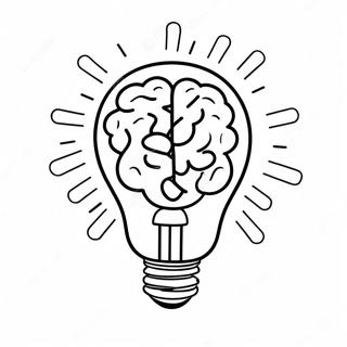 Mozg S Ideei V Vide Lampochki Raskraska 94310-33537