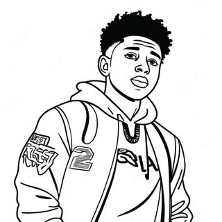 Raskraska S Nba Youngboy V Stilnoi Odezhde 94463-33853