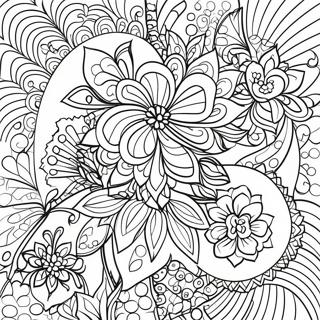 Raskraska S Krasivym Mandaloi Tsvetka Dlia Relaksatsii 94514-33885