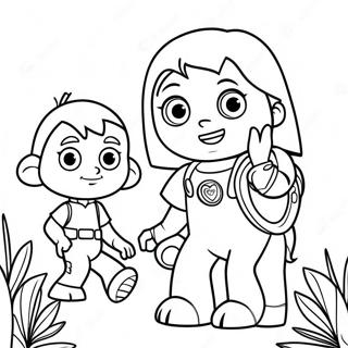 Prikliuchencheskaia Raskraska Dory I Butsa 94641-33984