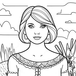 Raskraska Alboma Folklore Teilor Svift 94669-34011