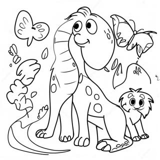 Raskraska Udivitelnykh Zhivotnykh Bytiia 94773-34089