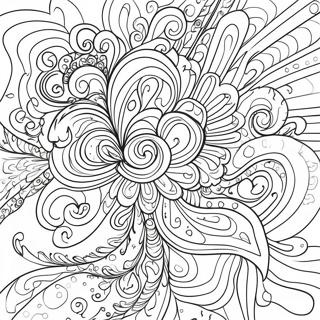 Raskraska Zavikhrennyi Dizain Tai Dai 94825-34129