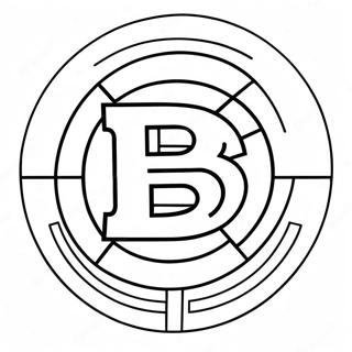 Raskraska Logotipa Bruins 95003-34260