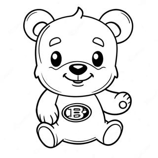 Milaia Raskraska Medvedia Maskota Bruins 95004-34261