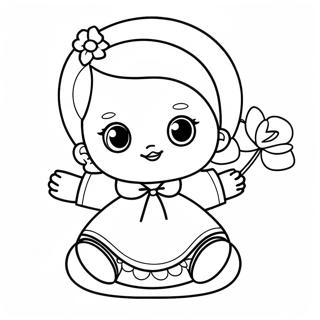 Raskraska Miloi Kukly Zhivogo Mladentsa 95080 34324