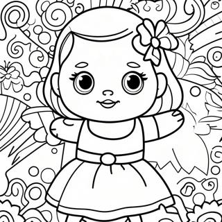 Raskraska Zhivogo Mladentsa V Iarkom Plate 95082 34329