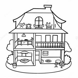 Milaia Raskraska Bumachnogo Domika Toka Boka 95820-34941