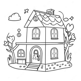 Prichudlivaia Raskraska Bumachnogo Domika Toka Boka 95821-34947