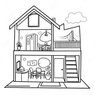 Ocharovatelnaia Raskraska Bumachnogo Domika Toka Boka 95822-34950