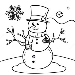 Raskraska Slozhnogo Snegovika 96132-35191