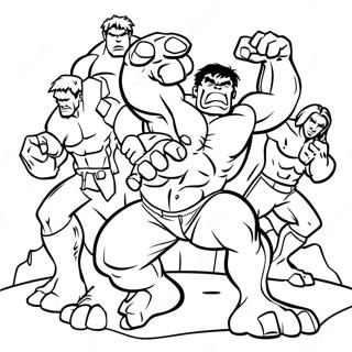 Khalk S Druziami Raskraska 9673-1882