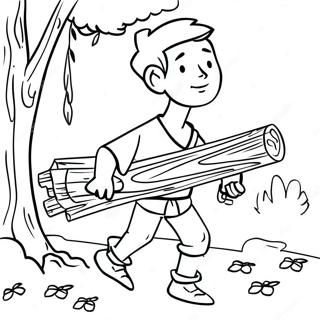 Raskraska Isaaka S Drovami 96981-36009