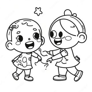 Raskraska Schastlivykh Detei Podderzhivaiushchikh Borbu S Rakom 97007 36035