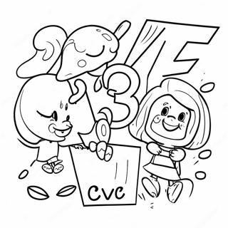 Raskraska Semeistva Slov Cvc 99523-38119