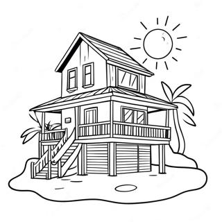 Raskraska Solnechnogo Pliazhnogo Doma 9958 1668