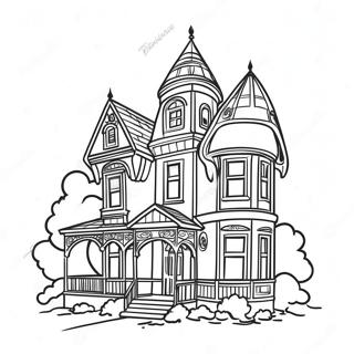 Raskraska Iarkogo Viktorianskogo Doma 9960 307