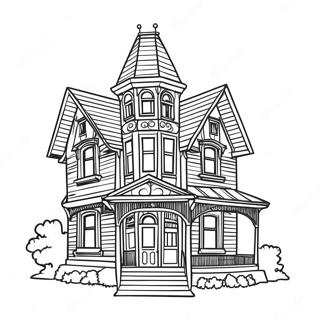 Raskraska Iarkogo Viktorianskogo Doma 9960 308